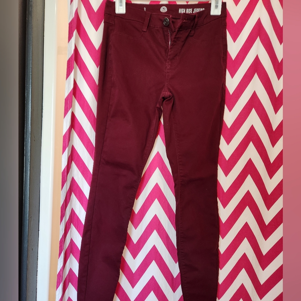 SO Women's Burgundy Jeans